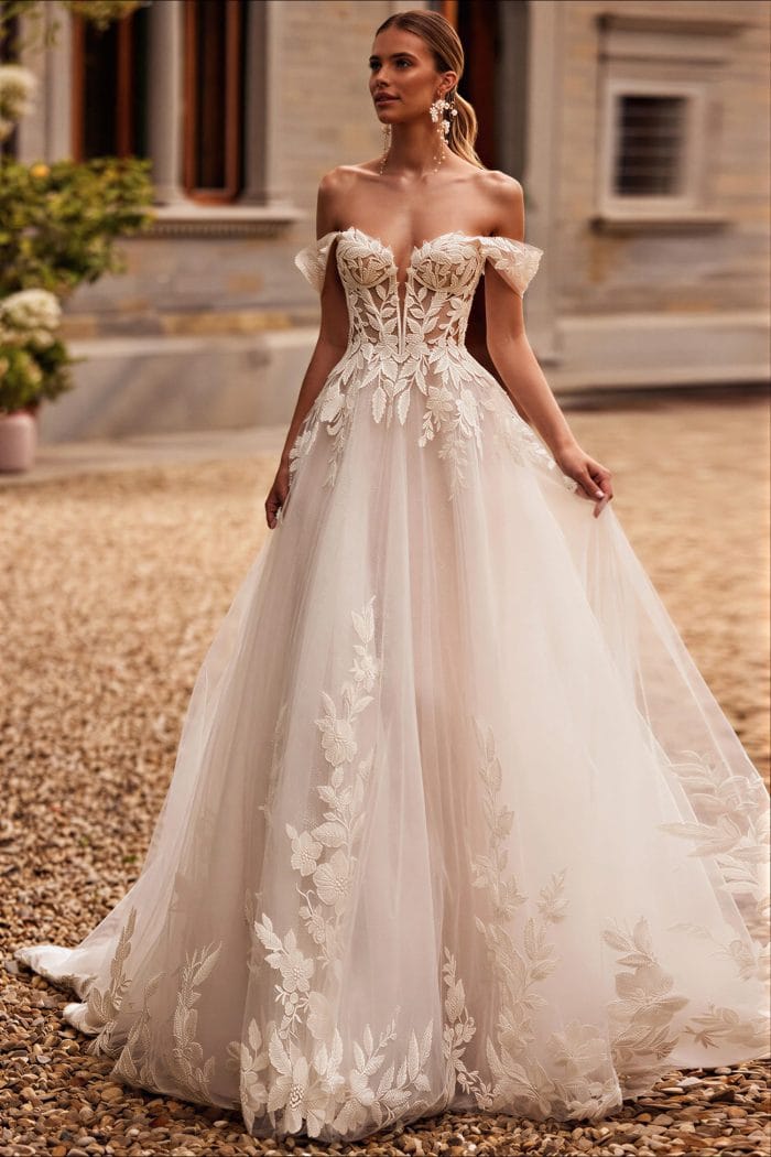 Robe de Mariage Champêtre Dentelle