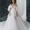 Robe de Mariage Princesse Manches 3/4