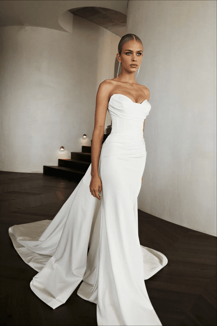 Robe de Mariage Traîne Simple