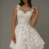 Robe de Mariée Champêtre Courte