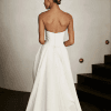 Robe de Mariée Simple avec Traîne