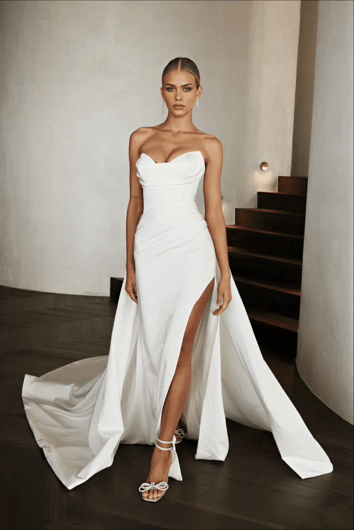 Robe de Mariée Traîne Simple