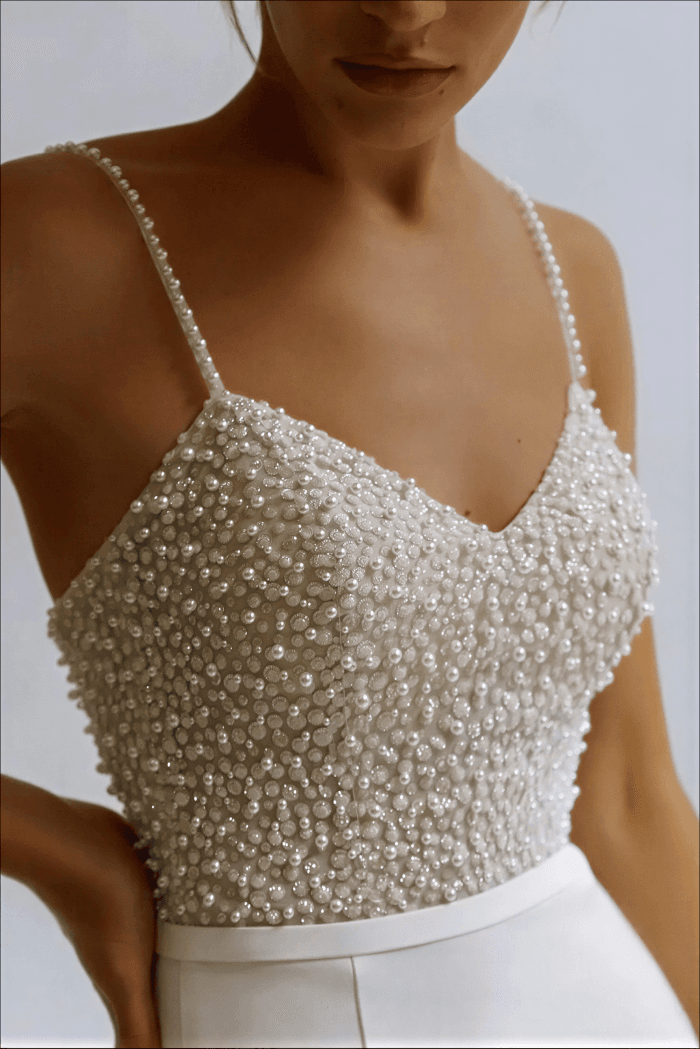 Robe de Mariage Chic Sirène