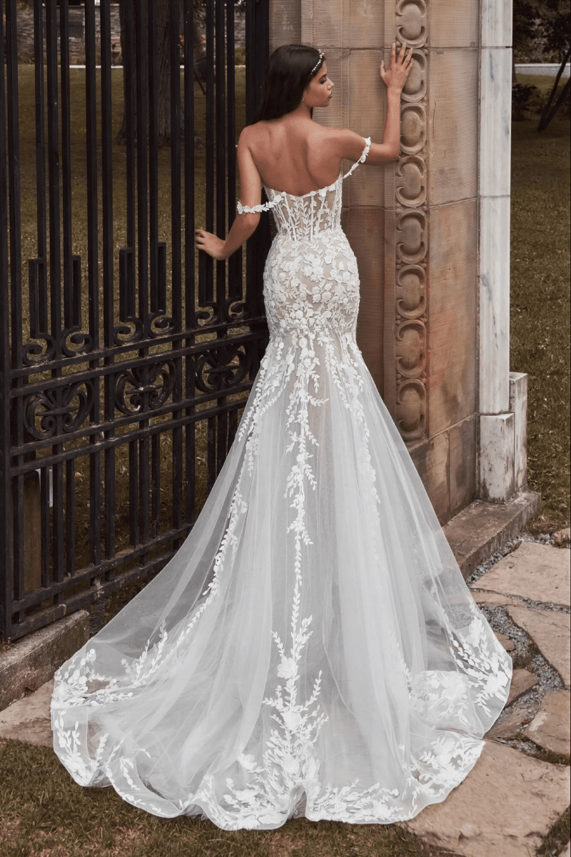 Robe de Mariage Sirène Surjupe