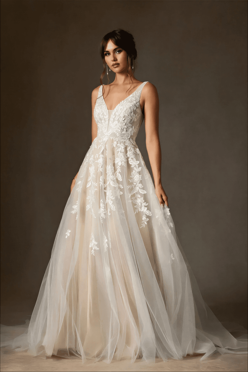 Robe de Mariée Bohème Dos Nu