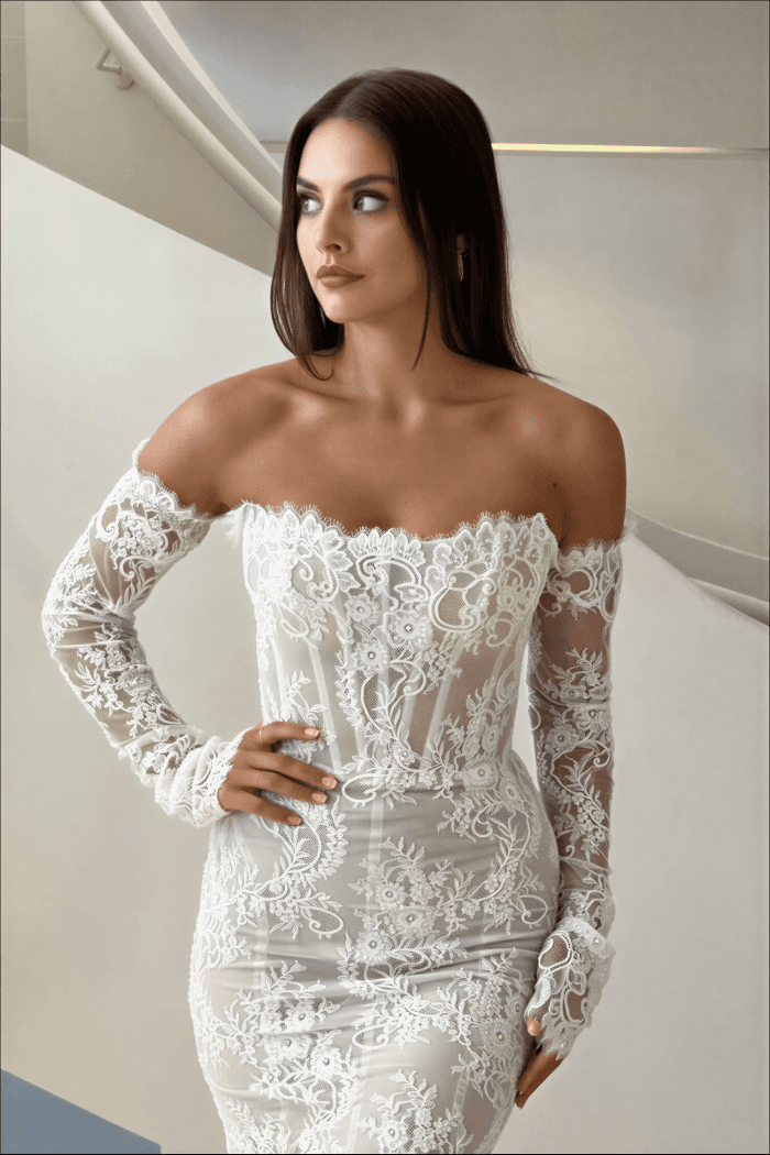 Robe de Mariée Bohème Sirène