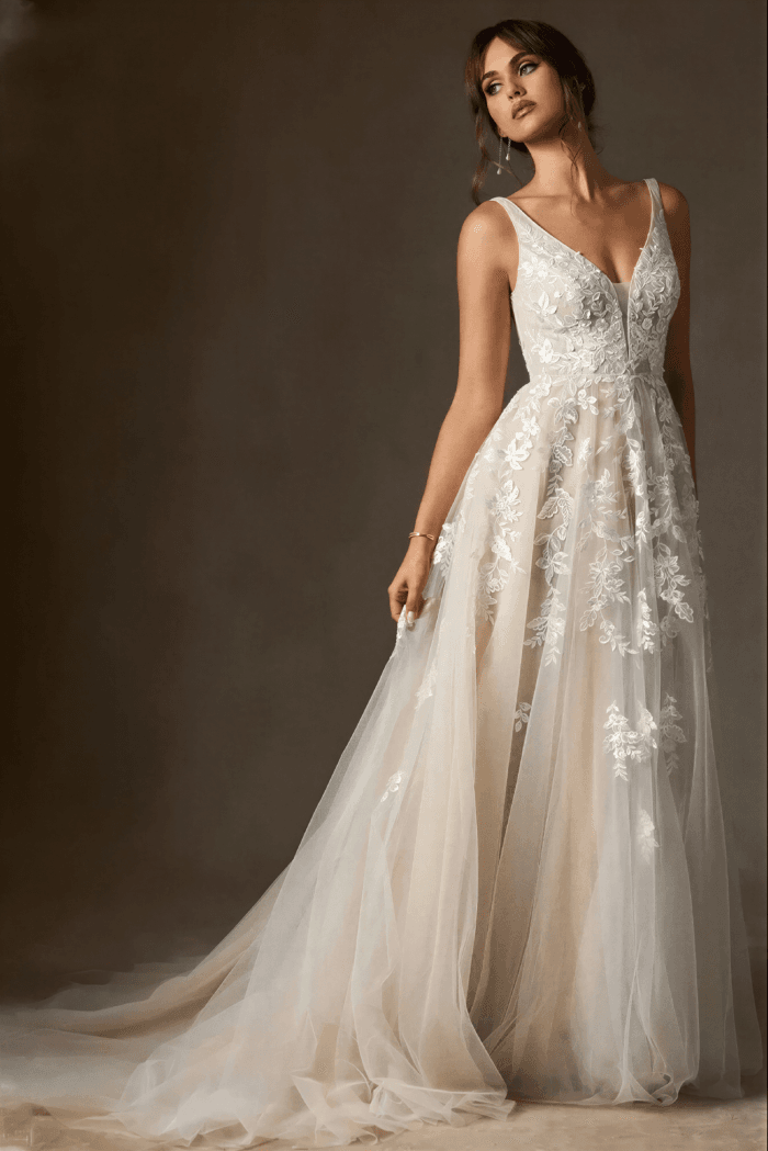 Robe de Mariée Dos Nu Bohème