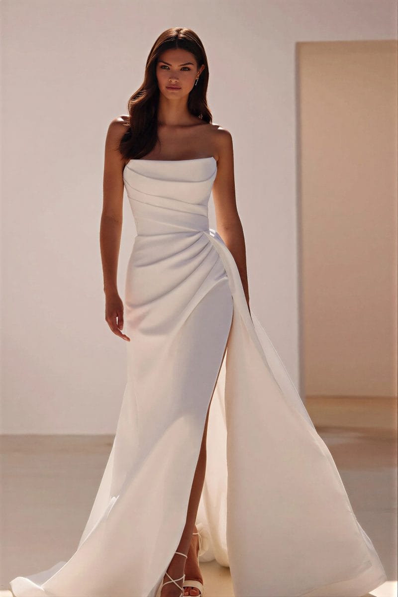 Robe de Mariée Simple et Classe