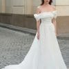 Robe de Mariée Simple et Fluide