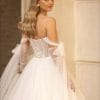Robe de Mariée Sirène avec Jupe Détachable
