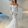 Robe de Mariée Sirène Bohème