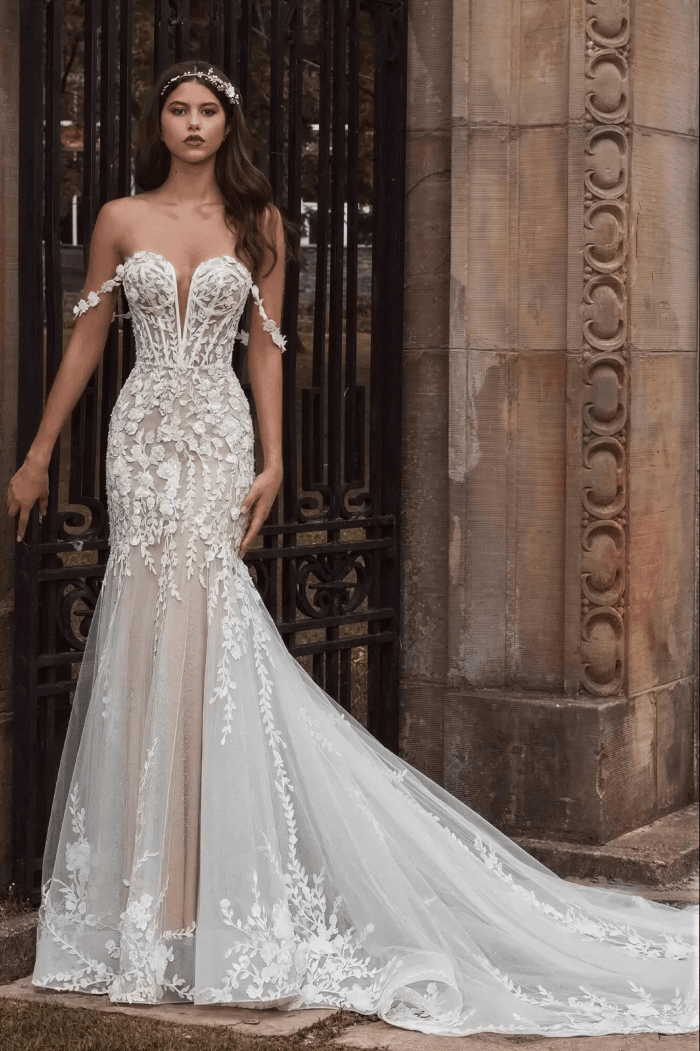 Robe de Mariée Sirène Surjupe