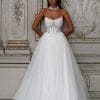 Robe de Mariée Princesse Bustier Strass